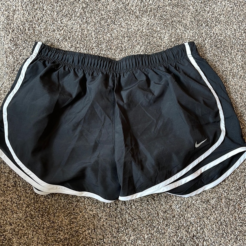 black nike shorts